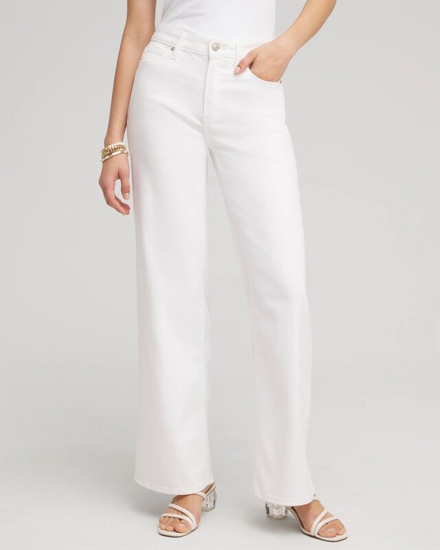 High Rise Wide Leg Jeans - image 1